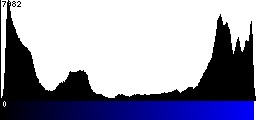 Blue Histogram