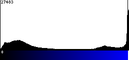 Blue Histogram