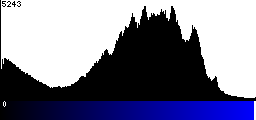 Blue Histogram