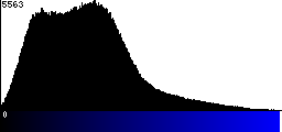 Blue Histogram
