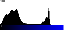 Blue Histogram