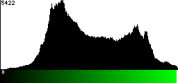 Green Histogram