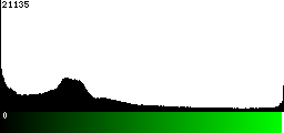 Green Histogram