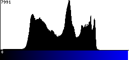 Blue Histogram