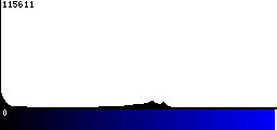 Blue Histogram