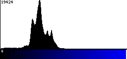 Blue Histogram