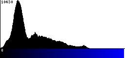 Blue Histogram