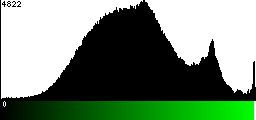 Green Histogram