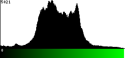 Green Histogram