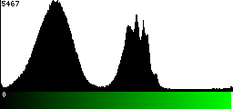 Green Histogram