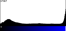 Blue Histogram