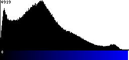 Blue Histogram