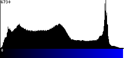 Blue Histogram