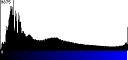 Blue Histogram