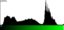 Green Histogram