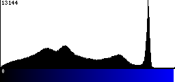 Blue Histogram