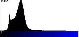Blue Histogram