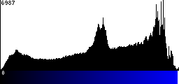 Blue Histogram