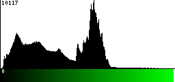 Green Histogram