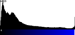 Blue Histogram