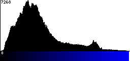 Blue Histogram