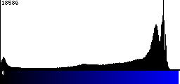 Blue Histogram