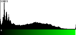 Green Histogram