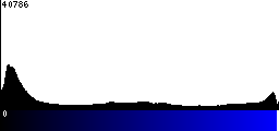 Blue Histogram