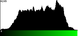 Green Histogram