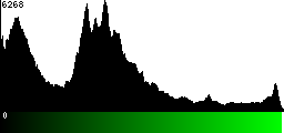 Green Histogram