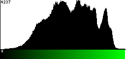 Green Histogram