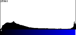 Blue Histogram