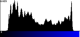 Blue Histogram