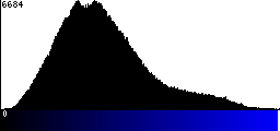 Blue Histogram