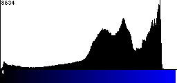 Blue Histogram