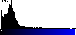 Blue Histogram
