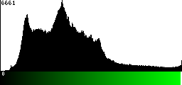 Green Histogram
