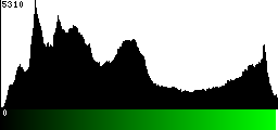 Green Histogram
