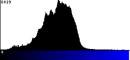 Blue Histogram