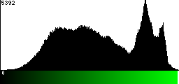 Green Histogram