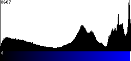 Blue Histogram