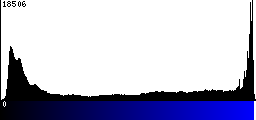Blue Histogram
