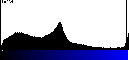 Blue Histogram