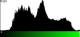 Green Histogram