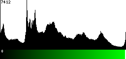 Green Histogram