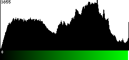 Green Histogram