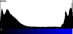 Blue Histogram