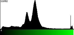 Green Histogram