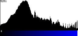 Blue Histogram