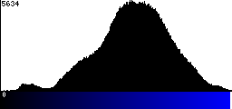 Blue Histogram